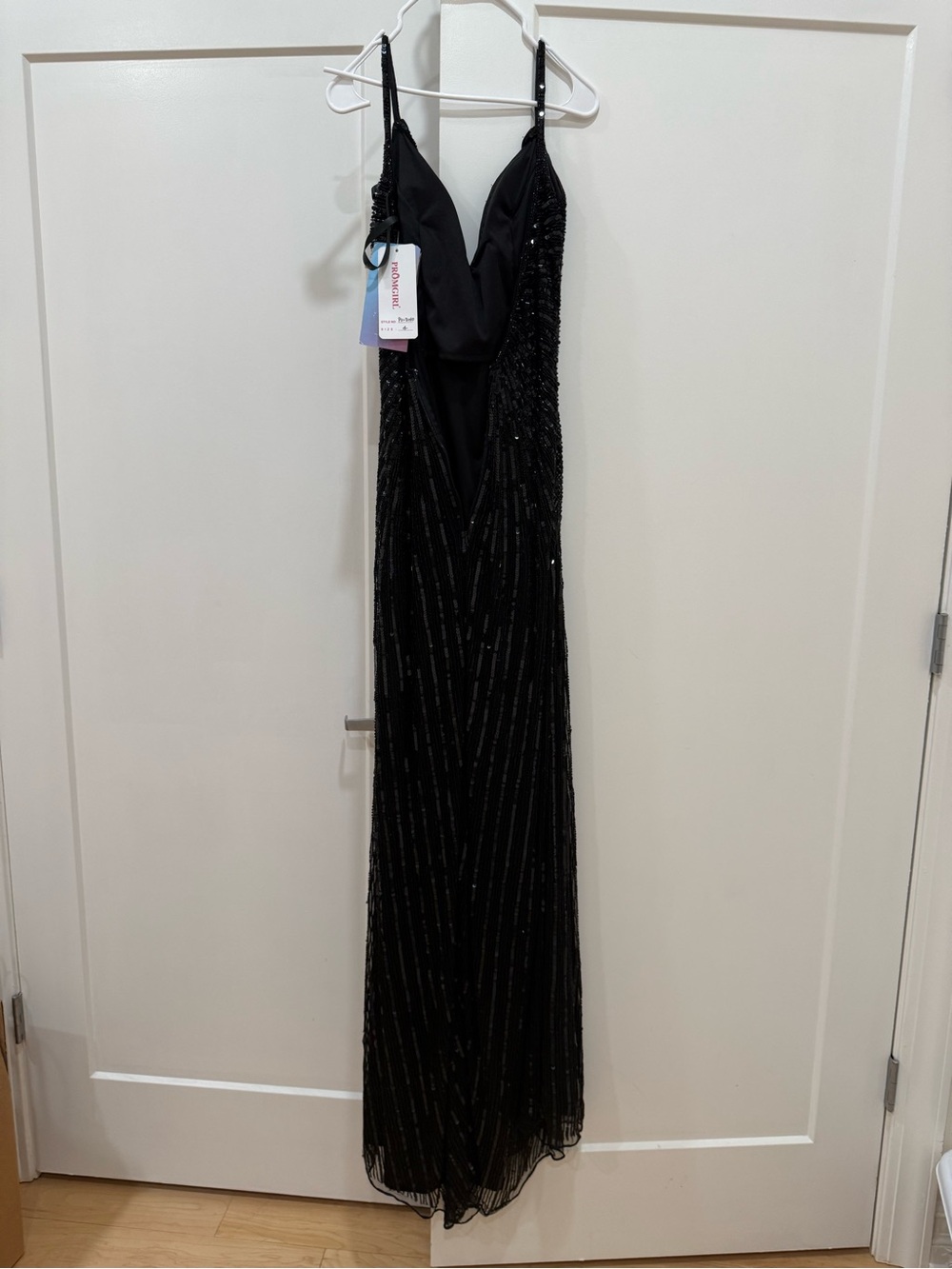 Primavera Couture 3010 Black Beaded Formal Gown